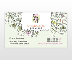 childcare-and-babysitting-business-card-template