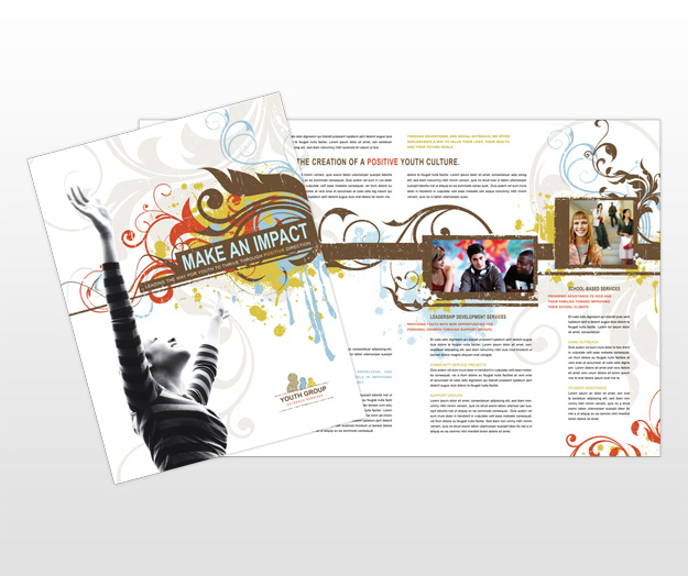 Youth Ministry Brochure Template