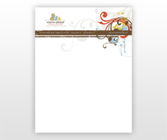 church-youth-group-letterhead-template