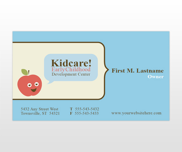 Child & Children Development School Business Card Templates