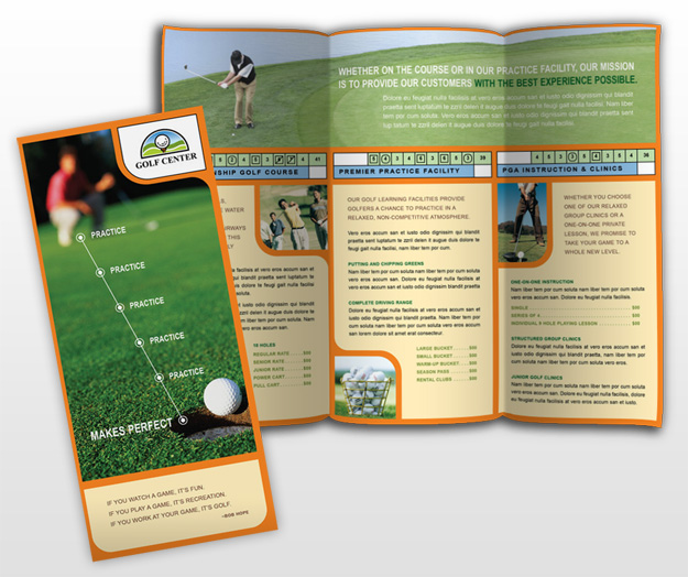 golf-lessons-brochure-template