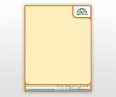 golf-lessons-letterhead-template