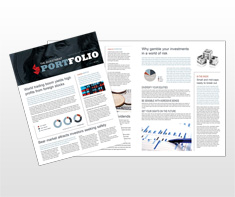 investment-securities-banking-newsletter-template