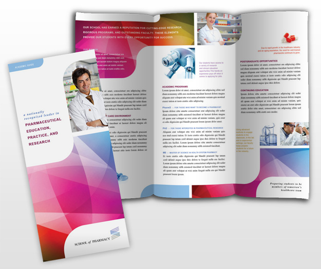 educational pamphlet template