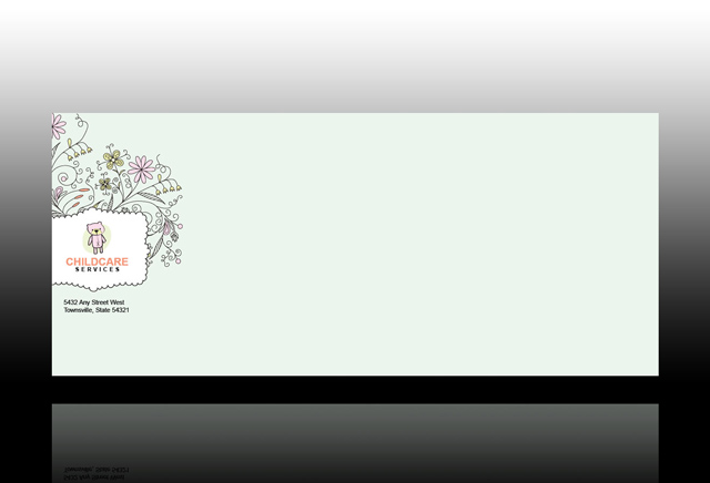 childcare-and-babysitting-envelope-template