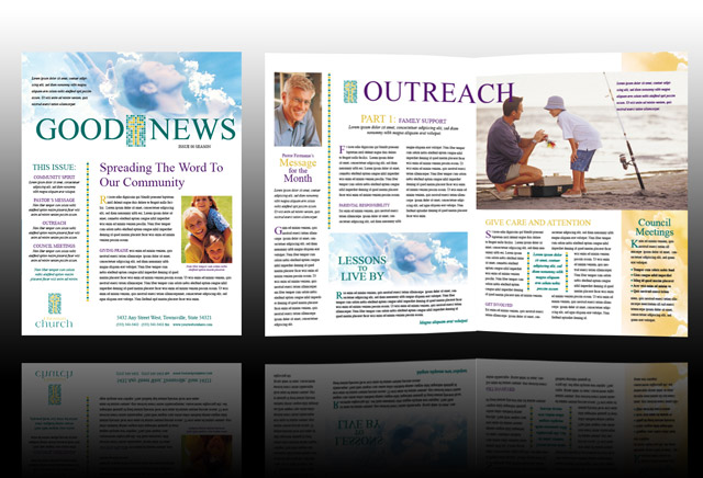 christian-organization-newsletter-template