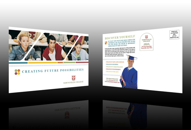 college-university-education-facilities-postcard-template