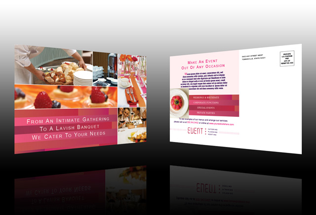 corporate-events-and-catering-postcard-template