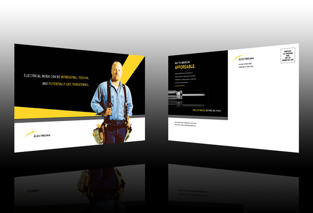 electrical-services-contractor-postcard-template
