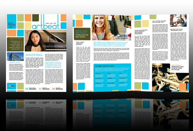 fine-arts-education-newsletter-template