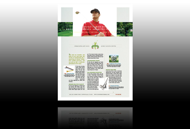 Golf Lesson Flyers