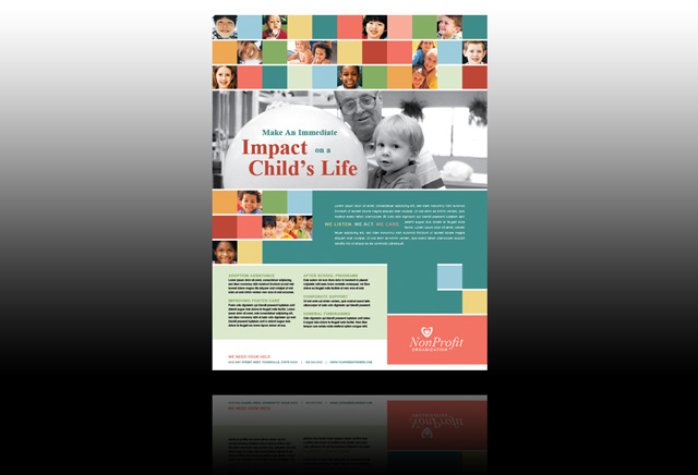 kids brochure template