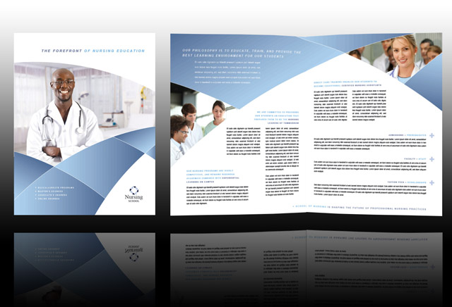 nursing-education-training-brochure-template