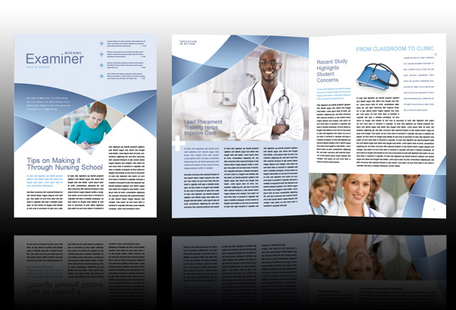 nursing-education-training-newsletter-template