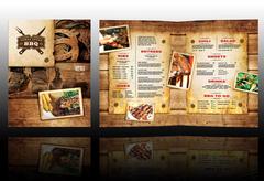southern-bbq-restaurant-brochure-template