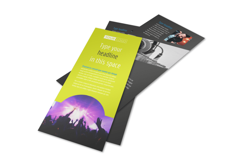 Christian Music Concert Flyer Template 2