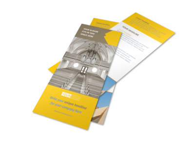 Church Construction Flyer Template 2 preview