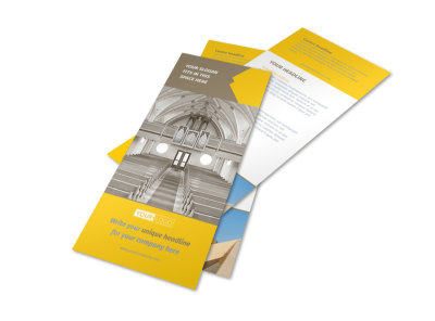 Church Construction Flyer Template 2 preview