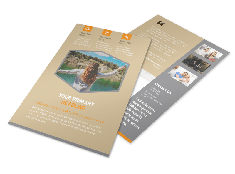 Addiction & Rehab Center Flyer Template Preview 1
