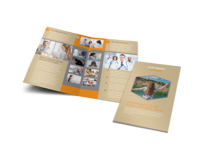 Addiction & Rehab Center Bi-Fold Brochure Template