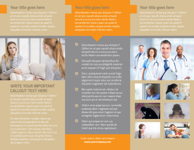 Addiction & Rehab Center Brochure Template Preview 2
