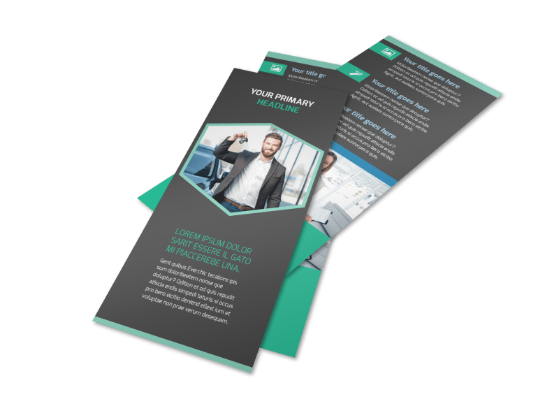 Car Rental Flyer Template Preview 1