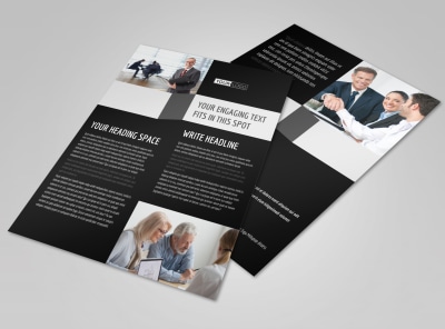 Pro Business Insurance Flyer Template preview