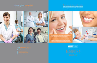 Dental Brochure Template Preview 1