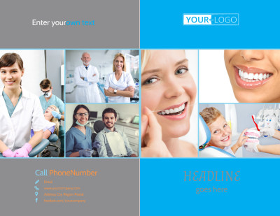 Dental Brochure Template Preview 1