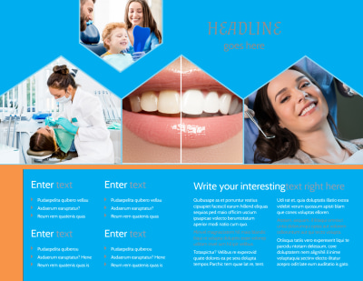 Dental Brochure Template Preview 2
