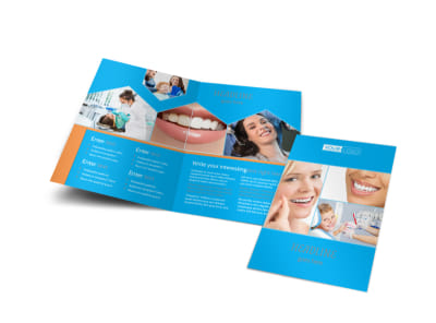 Dental Bi-Fold Brochure Template preview