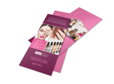 Nail Salon Flyer Template 2