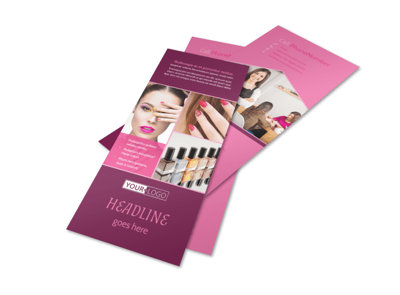 Nail Salon Flyer Template 2