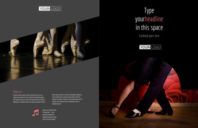 Dance Lessons Brochure Template Preview 1