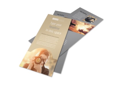 Photographer & Photography Studio Flyer Template 2 preview