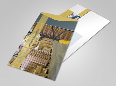 Logistics Company Postcard Template 2 preview