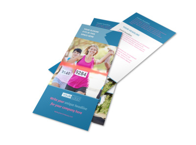 Healthy Running Club Flyer Template 2 preview