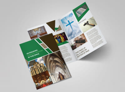 General Church 3 Bi-Fold Brochure Template 2 preview