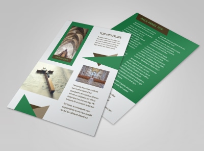 General Church 3 Flyer Template preview