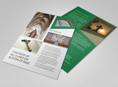 General Church 3 Flyer Template preview