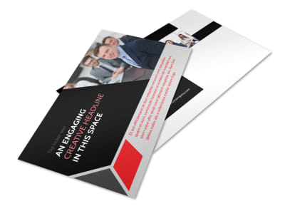 HR Consulting Services Postcard Template 2 preview