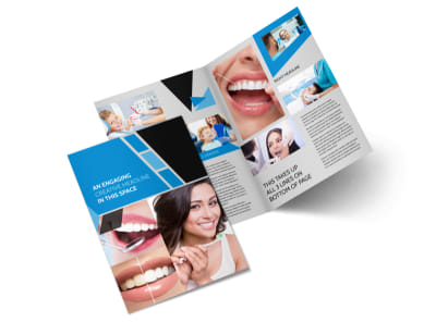 Dental Practice Bi-Fold Brochure Template 2 preview