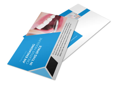 Dental Practice Postcard Template 2 preview