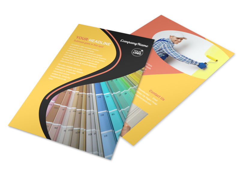 House Painters Flyer Template Preview 1