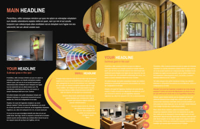 House Painters Brochure Template Preview 2