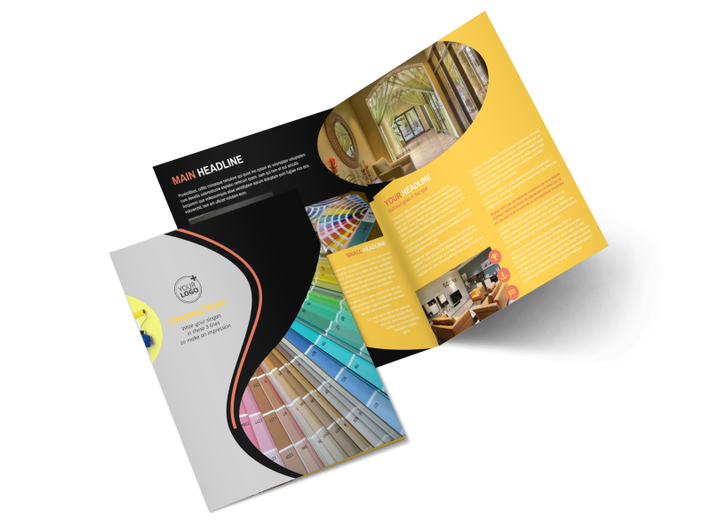 House Painters Brochure Template Preview 1