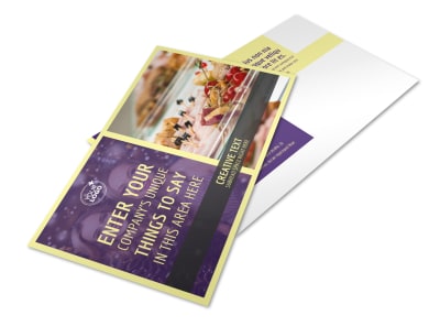 Office Party Postcard Template 2 preview