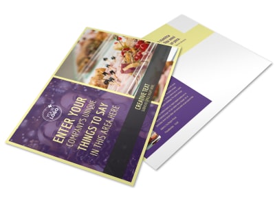 Office Party Postcard Template preview