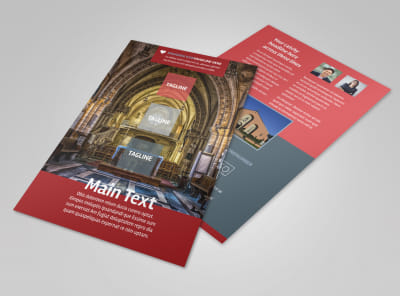 Service Info Flyer Template 3 preview