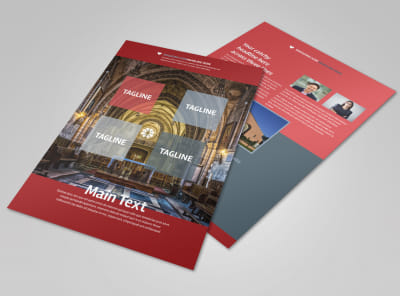 Service Info Flyer Template preview